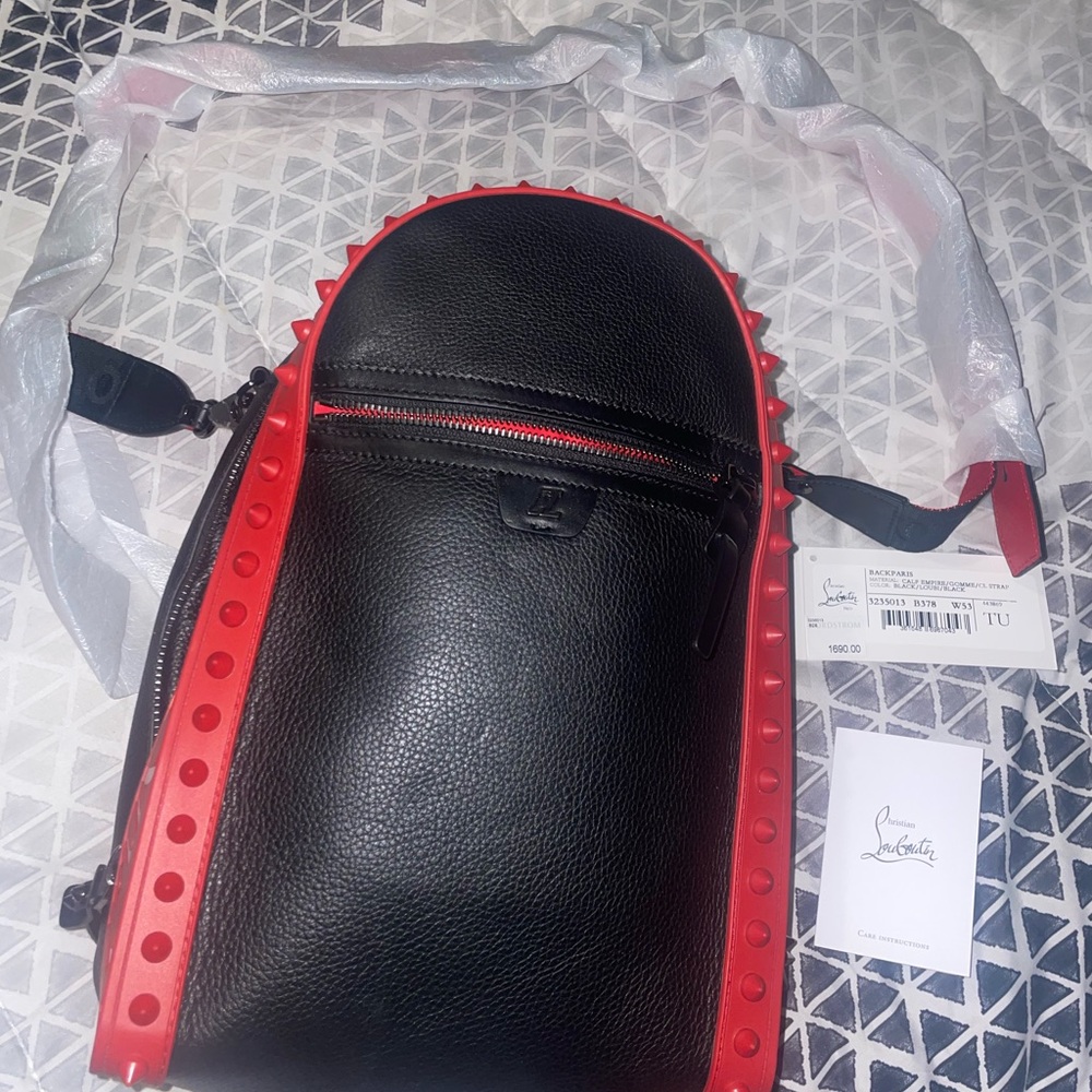 SOLD - Christian Louboutin- backpack